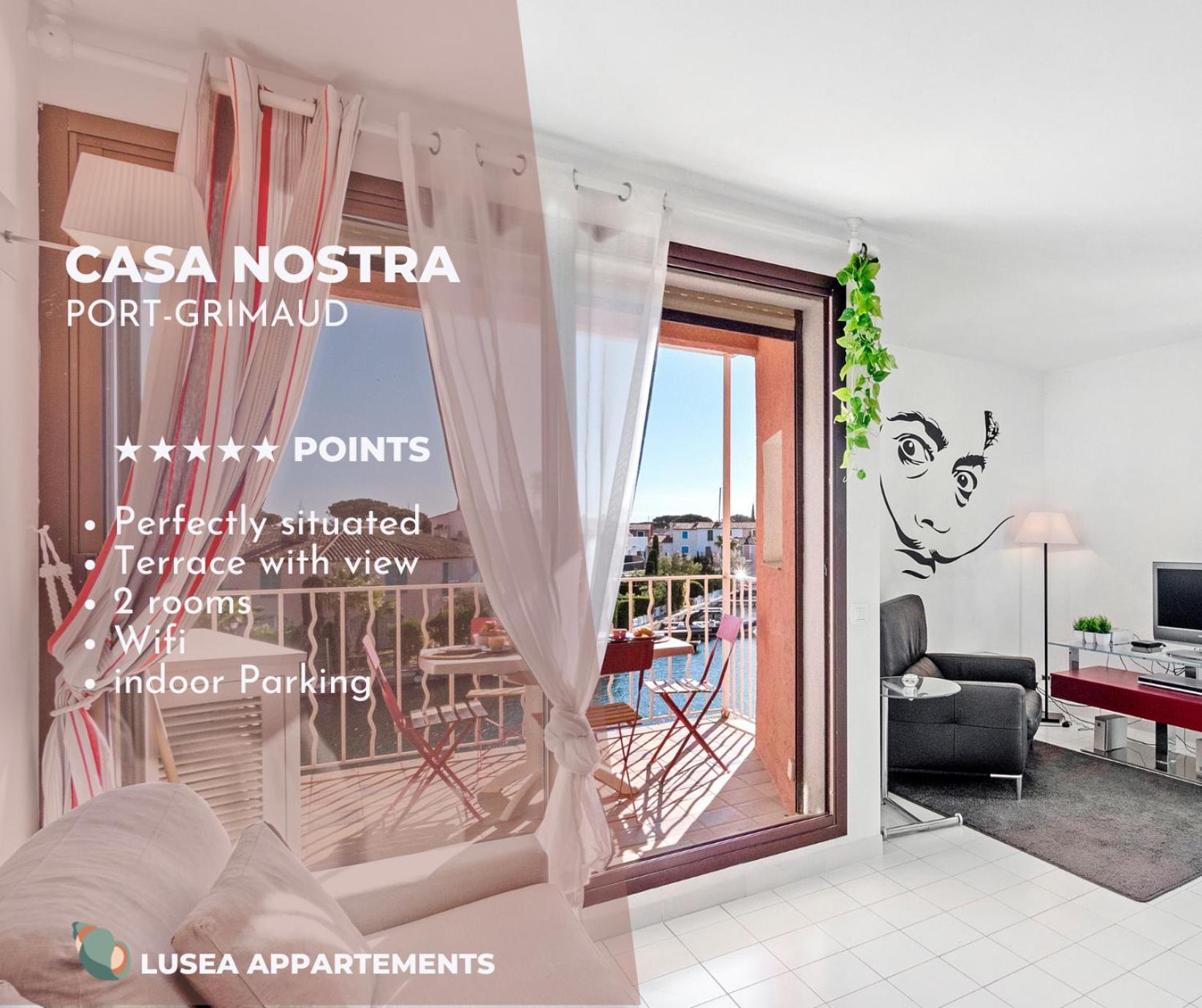Casa Nostra, Port-Grimaud, Vue Sur Les Canaux Экстерьер фото